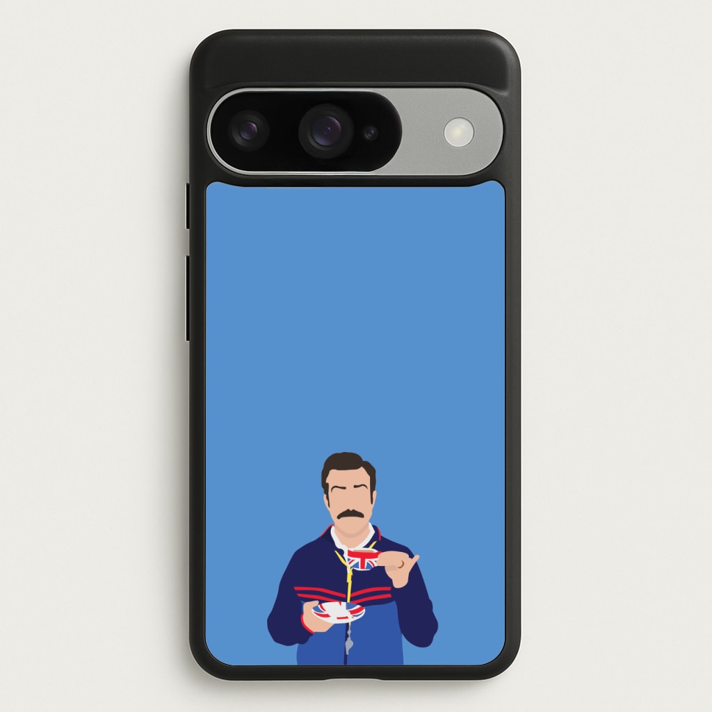 Ted Drinking Tea Phone Case for Google Pixel 10 / 10 Pro