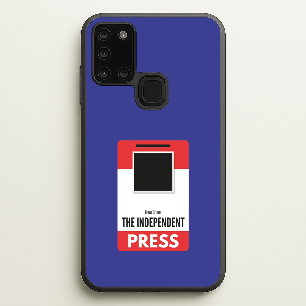The Independent Press - Ted Lasso Phone Case for Galaxy A21s