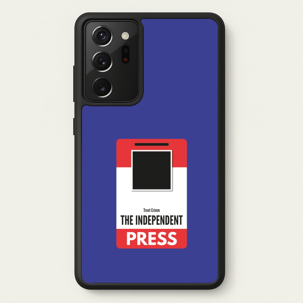 The Independent Press - Ted Lasso Phone Case for Galaxy Note 20 Ultra