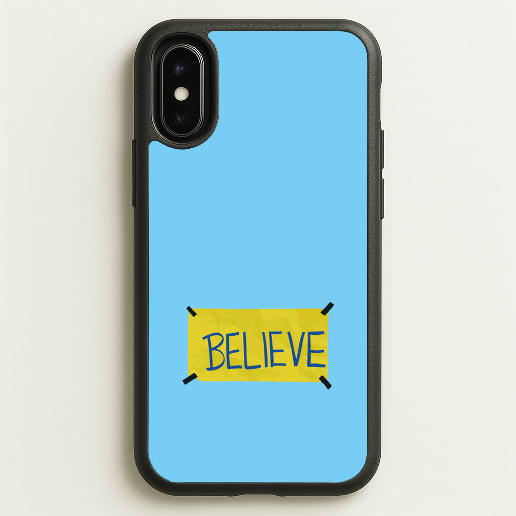 Believe - Ted Lasso Phone Case for iPhone X / XS
