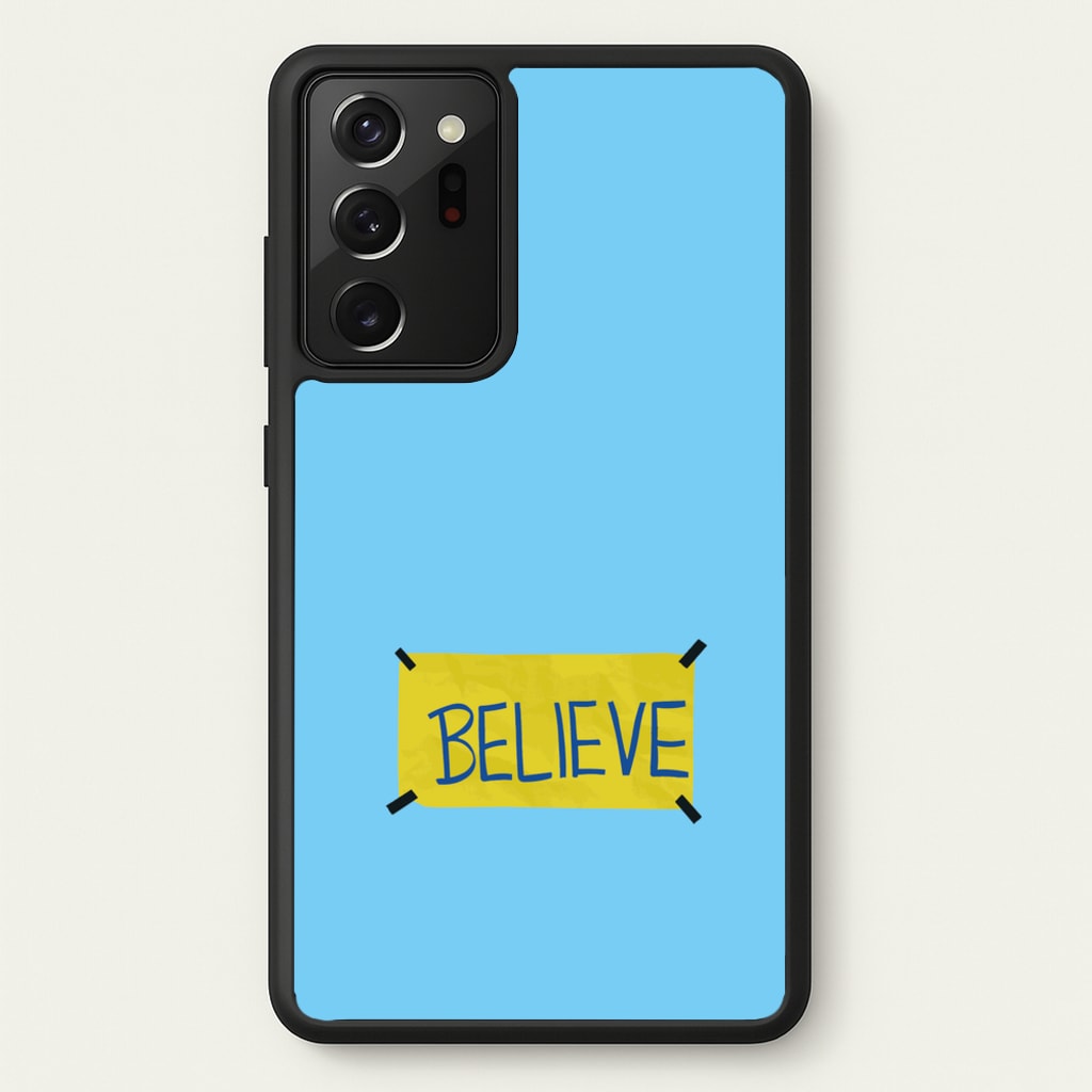 Believe - Ted Lasso Phone Case for Galaxy Note 20 Ultra