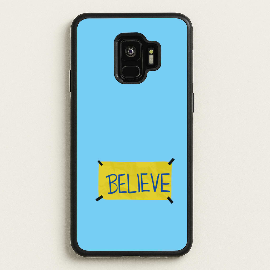 Believe - Ted Lasso Phone Case for Galaxy S9