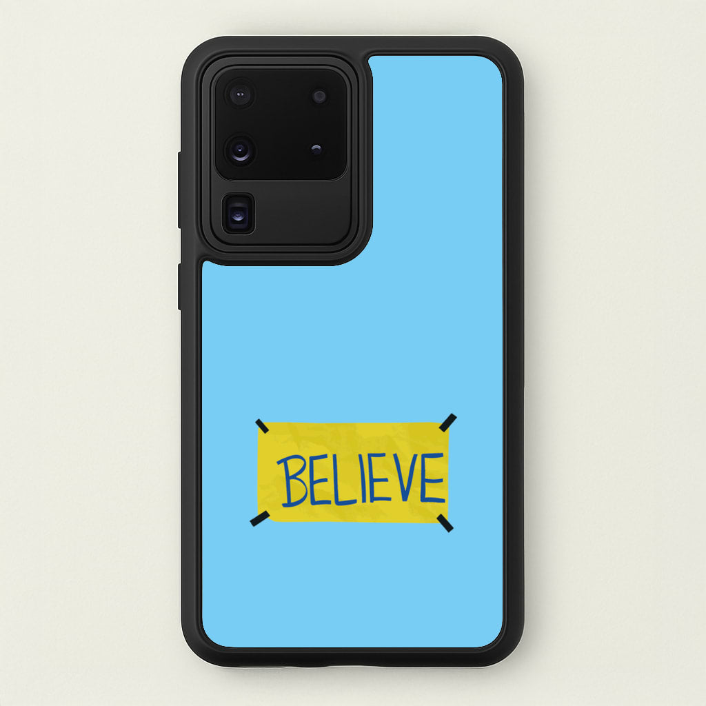 Believe - Ted Lasso Phone Case for Galaxy S20 Ultra