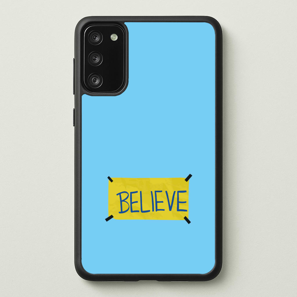 Believe - Ted Lasso Phone Case for Galaxy S20FE