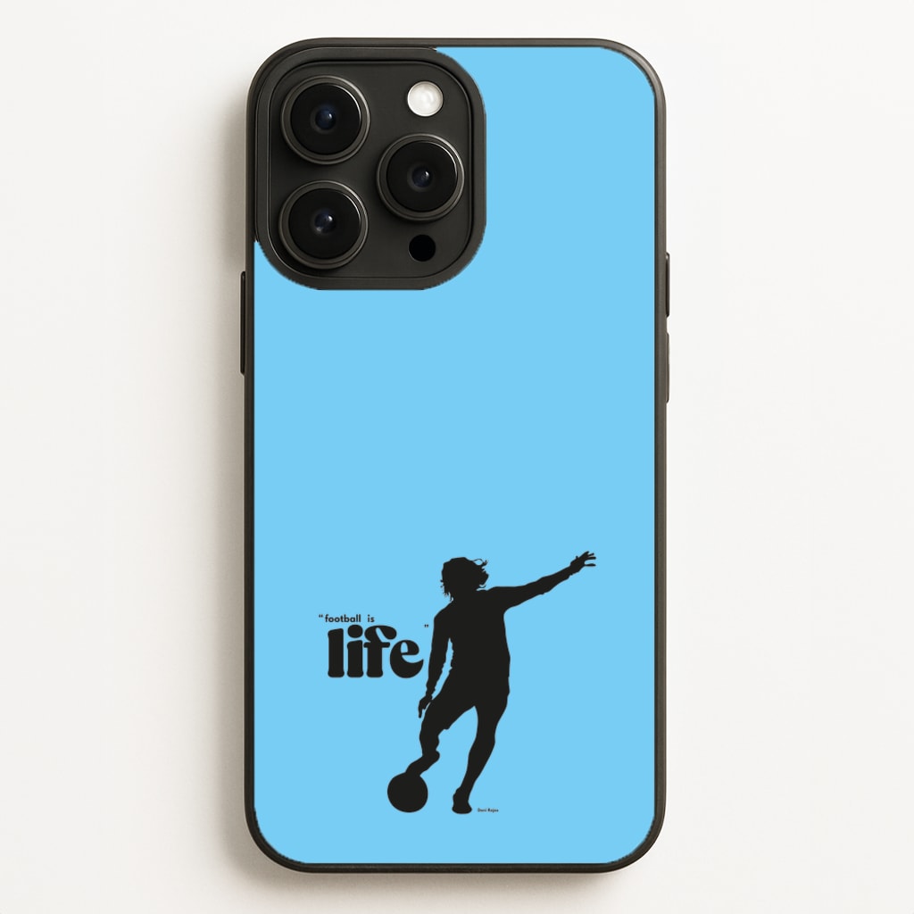 Football Is Life - Ted Lasso Phone Case for iPhone 16 Pro Max
