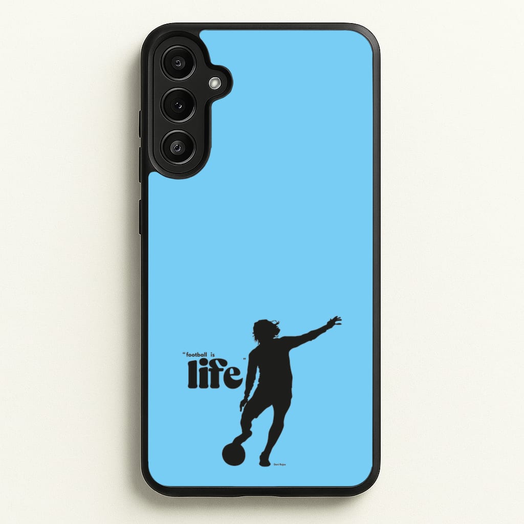Football Is Life - Ted Lasso Phone Case for Galaxy A34