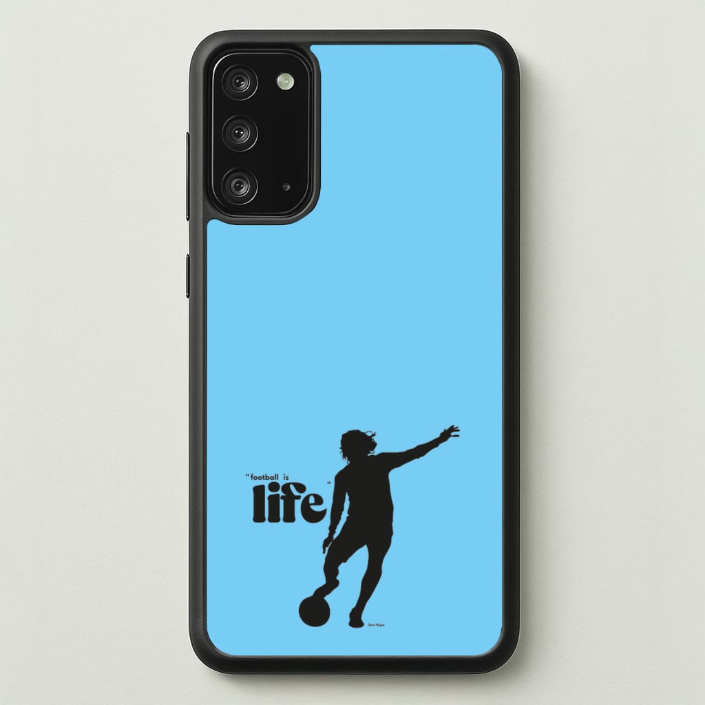 Football Is Life - Ted Lasso Phone Case for Galaxy Note 20