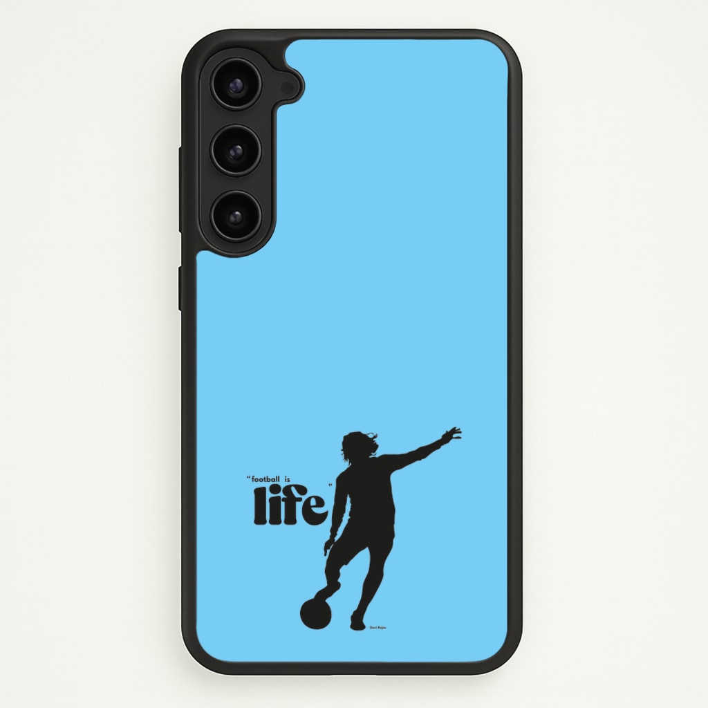 Football Is Life - Ted Lasso Phone Case for Galaxy S23