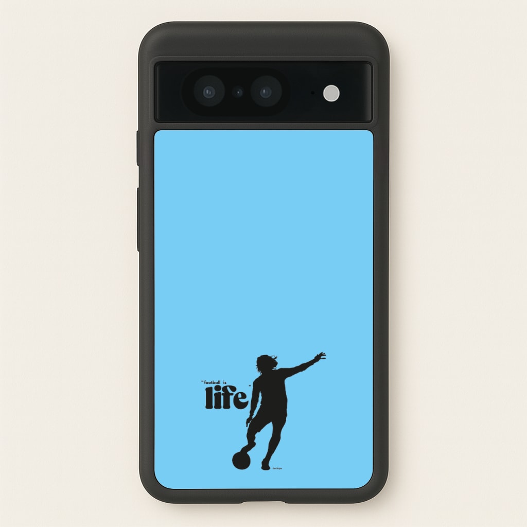 Football Is Life - Ted Lasso Phone Case for Google Pixel 8