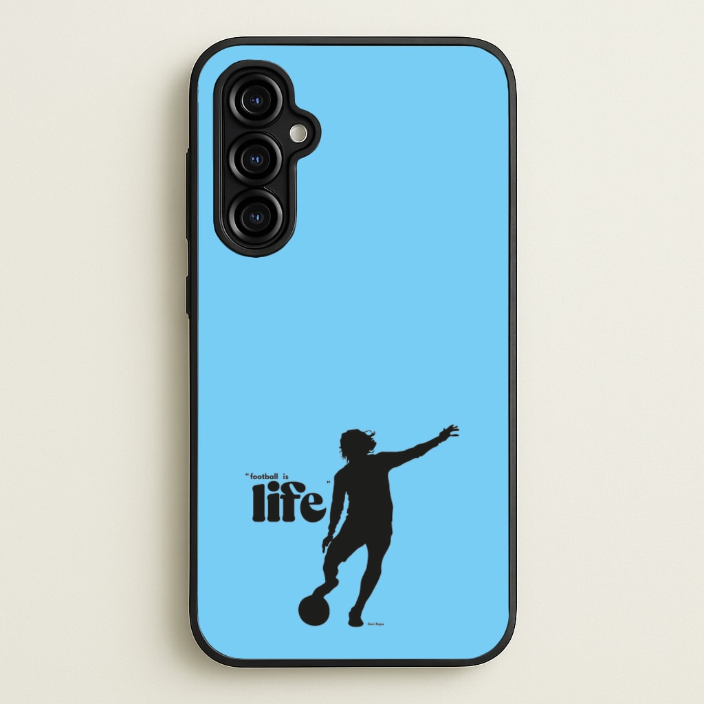 Football Is Life - Ted Lasso Phone Case for Galaxy A54