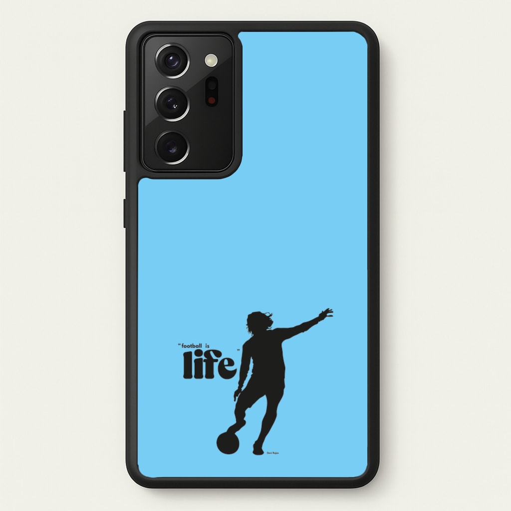 Football Is Life - Ted Lasso Phone Case for Galaxy Note 20 Ultra