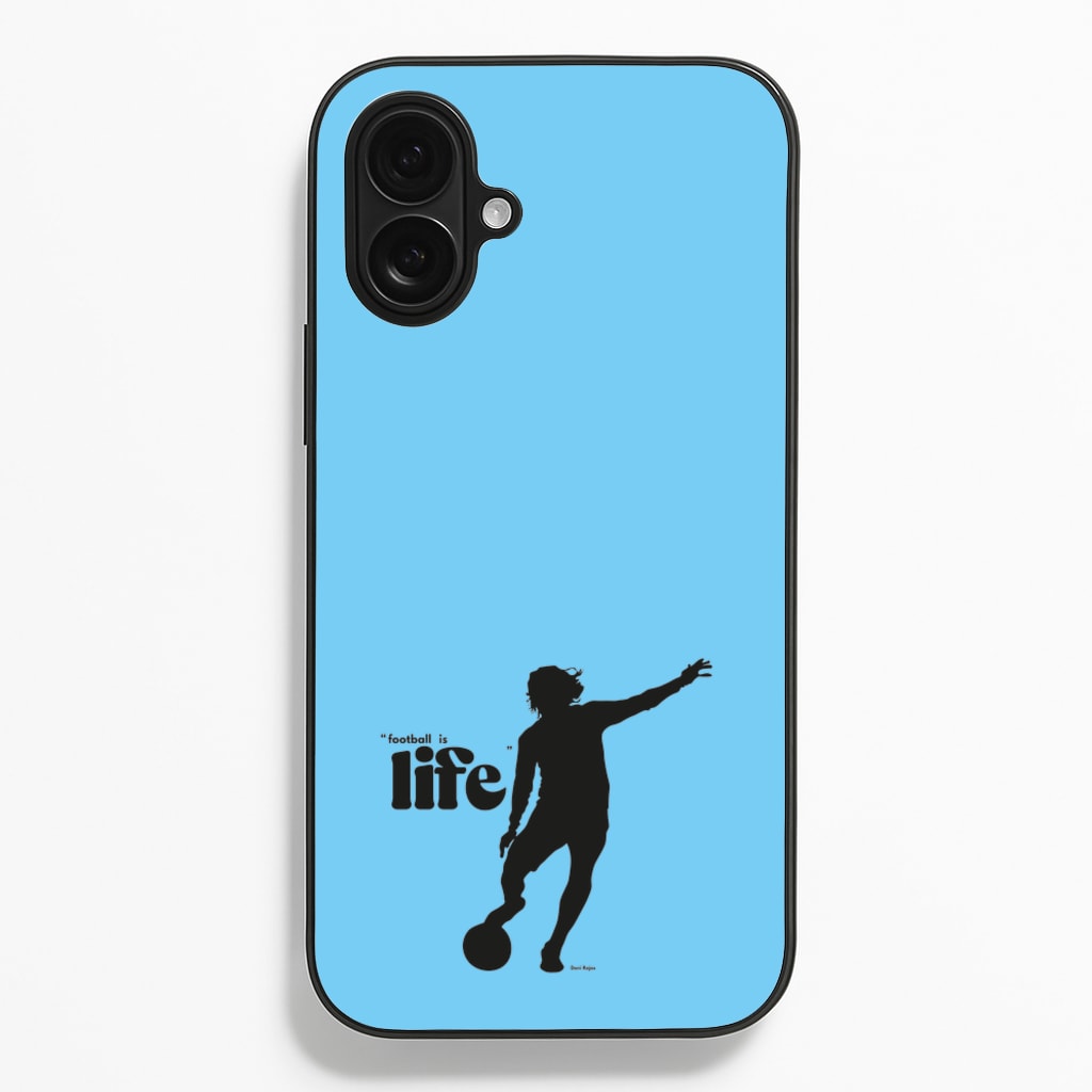 Football Is Life - Ted Lasso Phone Case for iPhone 16 Plus