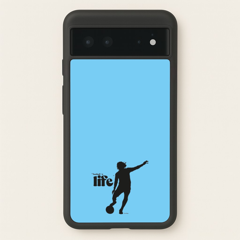 Football Is Life - Ted Lasso Phone Case for Google Pixel 6