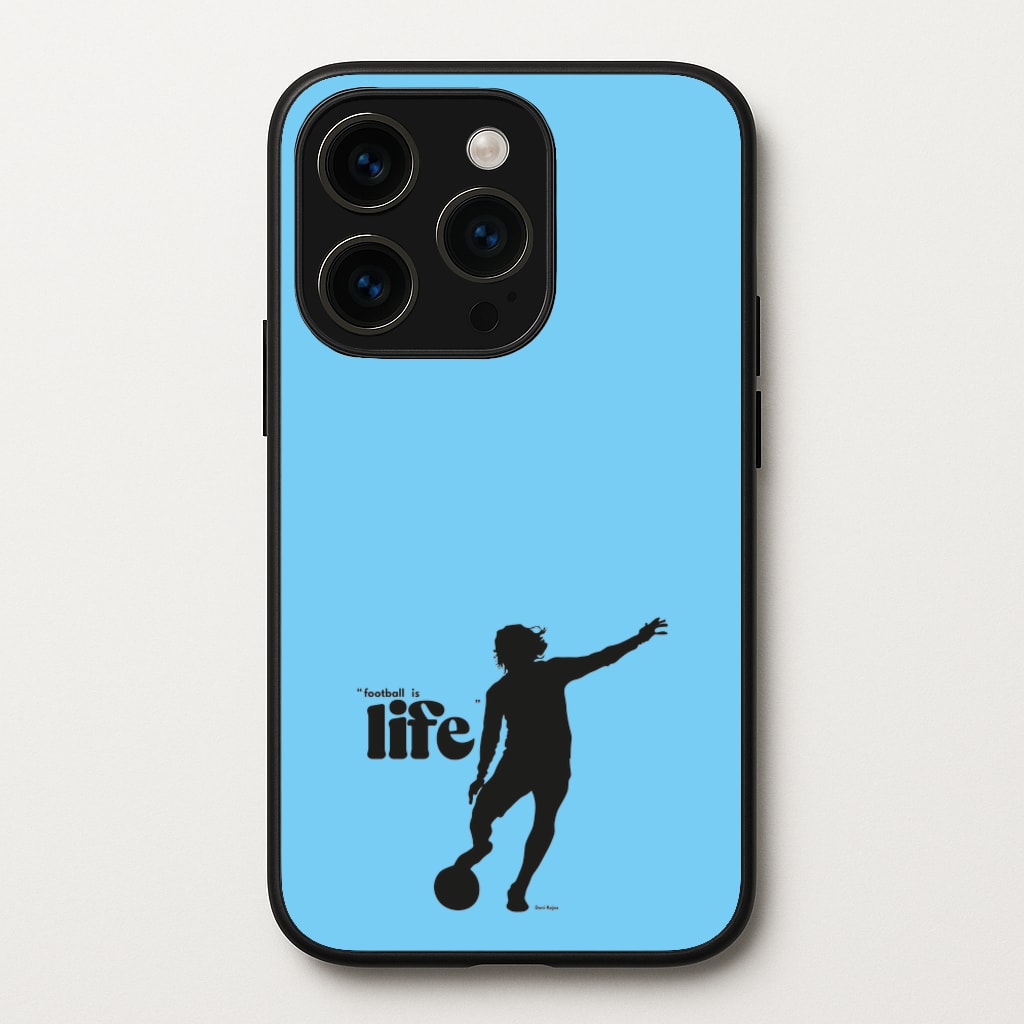 Football Is Life - Ted Lasso Phone Case for iPhone 15 Pro Max