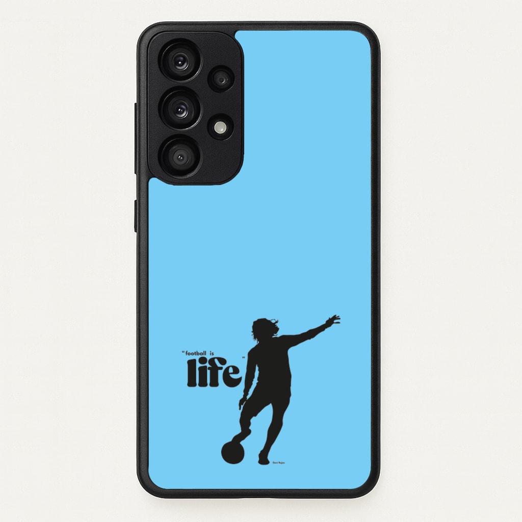 Football Is Life - Ted Lasso Phone Case for Galaxy A33