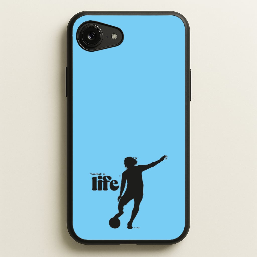 Football Is Life - Ted Lasso Phone Case for iPhone 16e