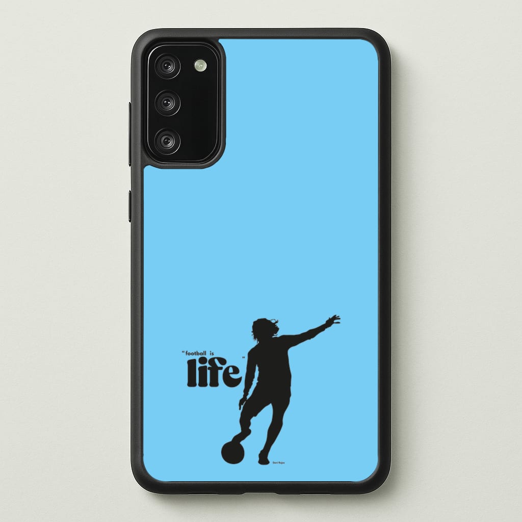Football Is Life - Ted Lasso Phone Case for Galaxy S20FE