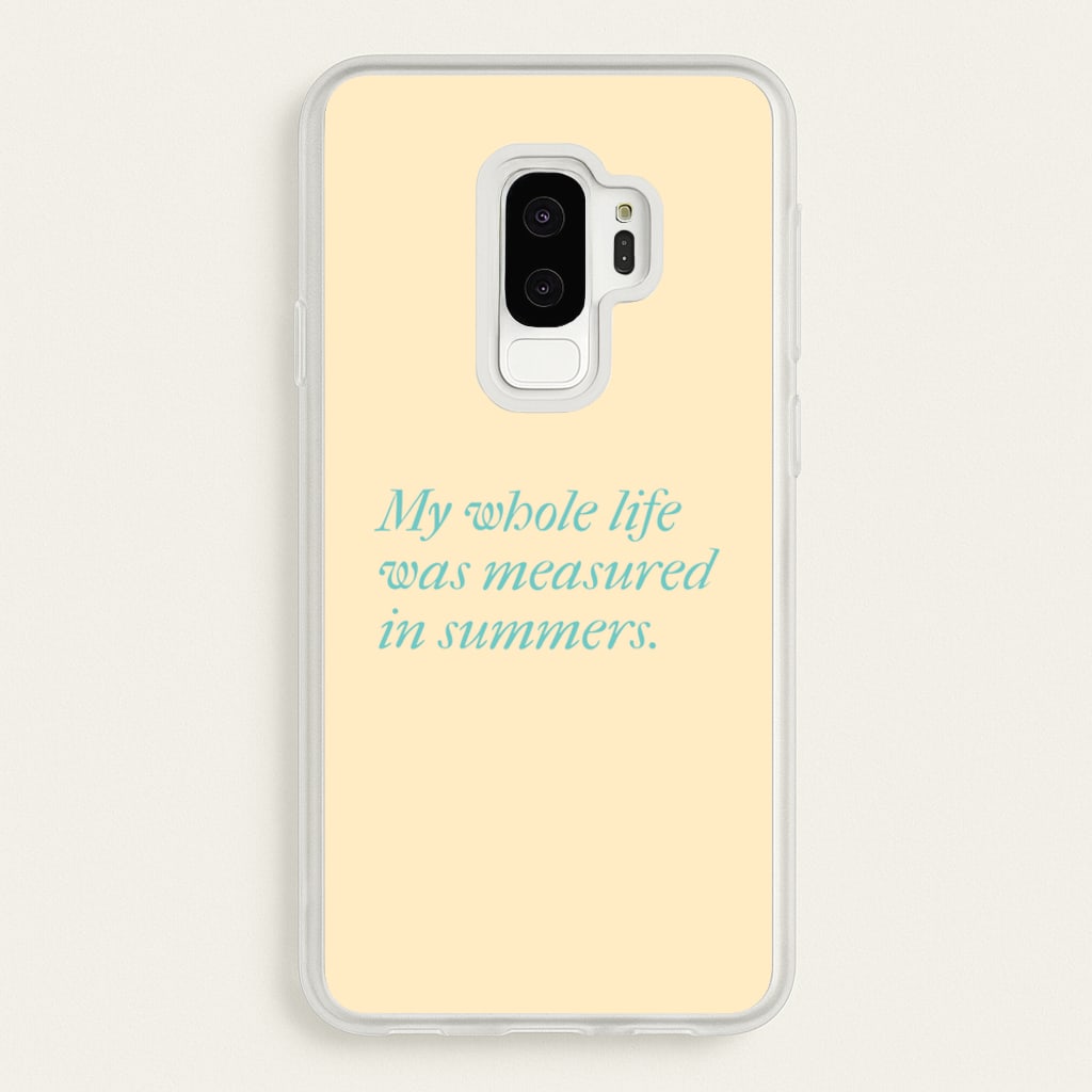 Measured In Summers - The Summer I Turned Pretty Phone Case for Galaxy S9 Plus