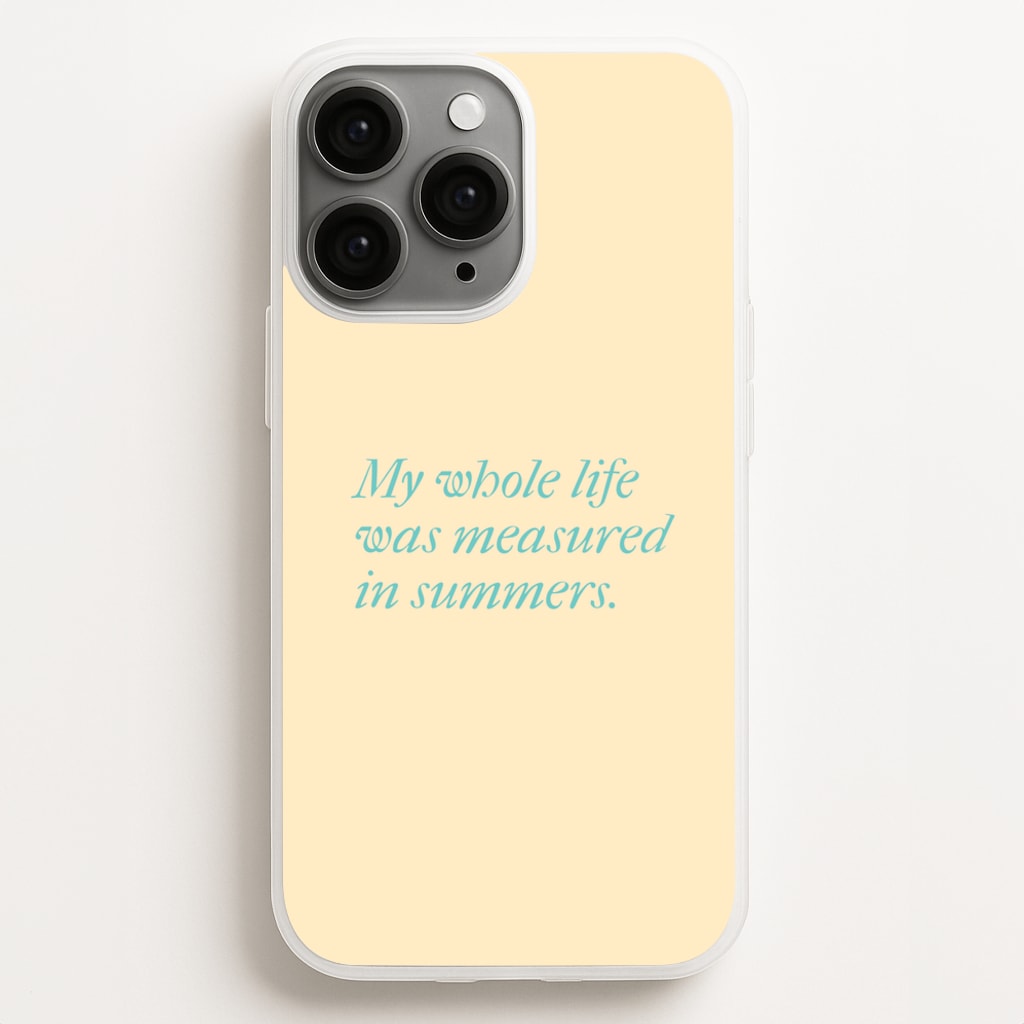 Measured In Summers - The Summer I Turned Pretty Phone Case for iPhone 11 Pro