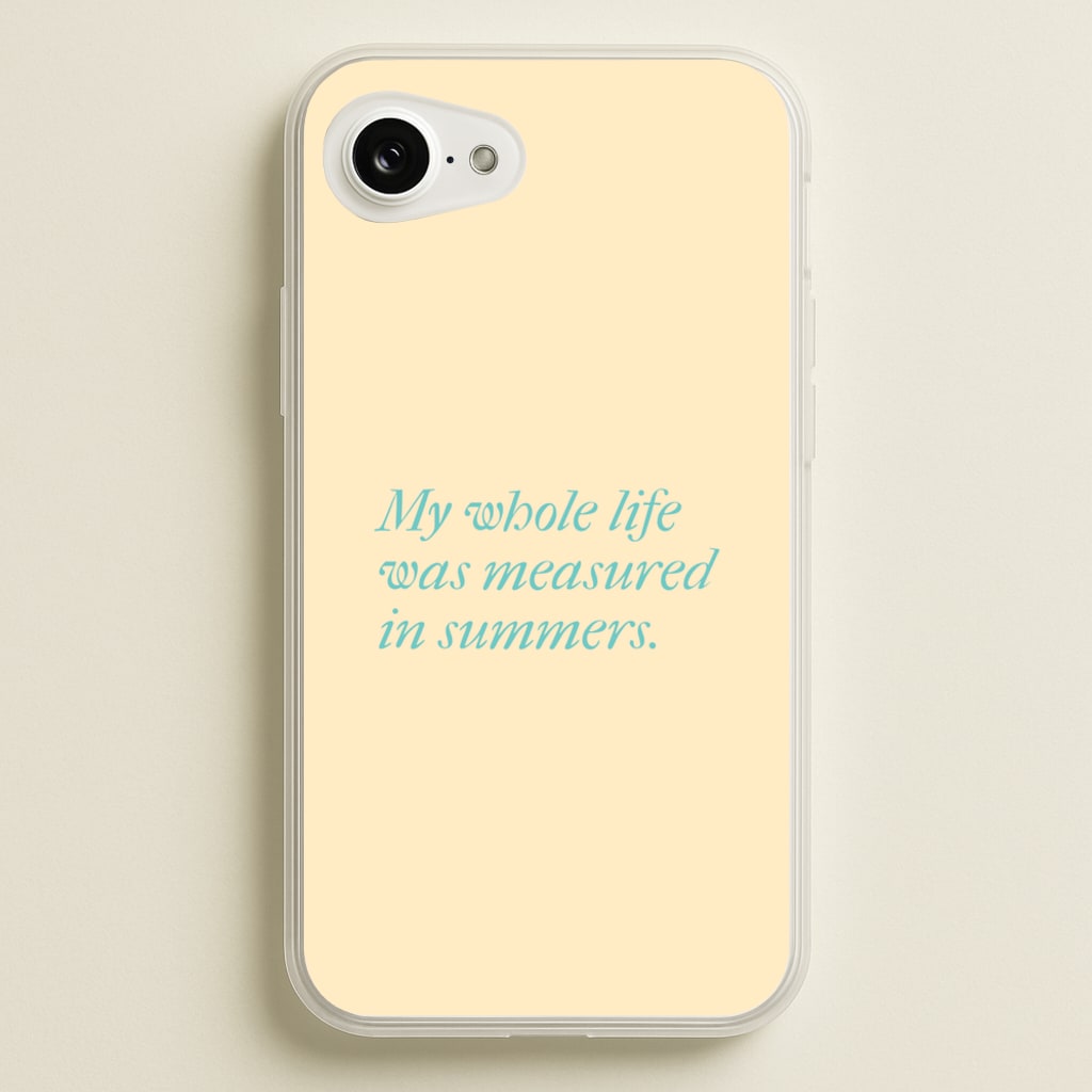 Measured In Summers - The Summer I Turned Pretty Phone Case for iPhone 16e