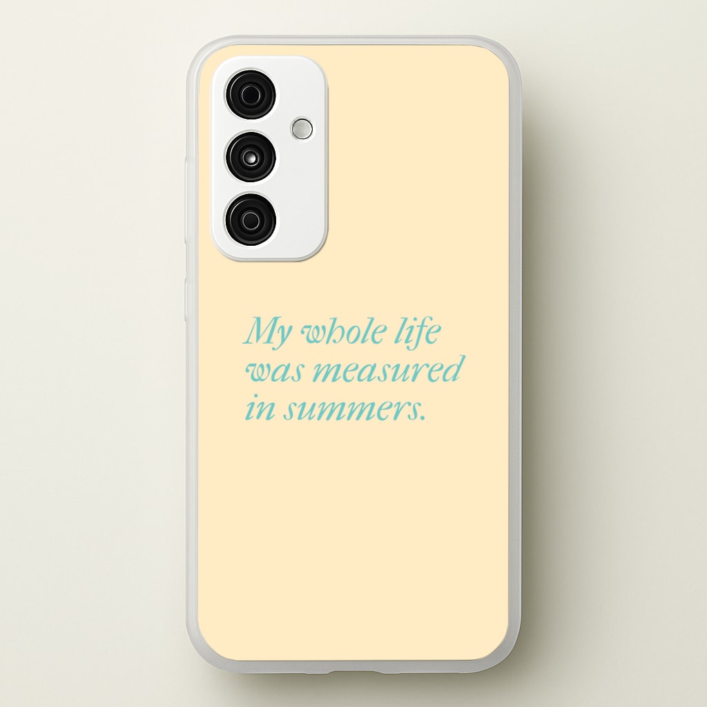 Measured In Summers - The Summer I Turned Pretty Phone Case for Galaxy A35