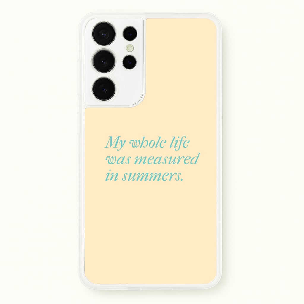 Measured In Summers - The Summer I Turned Pretty Phone Case for Galaxy S21 Ultra
