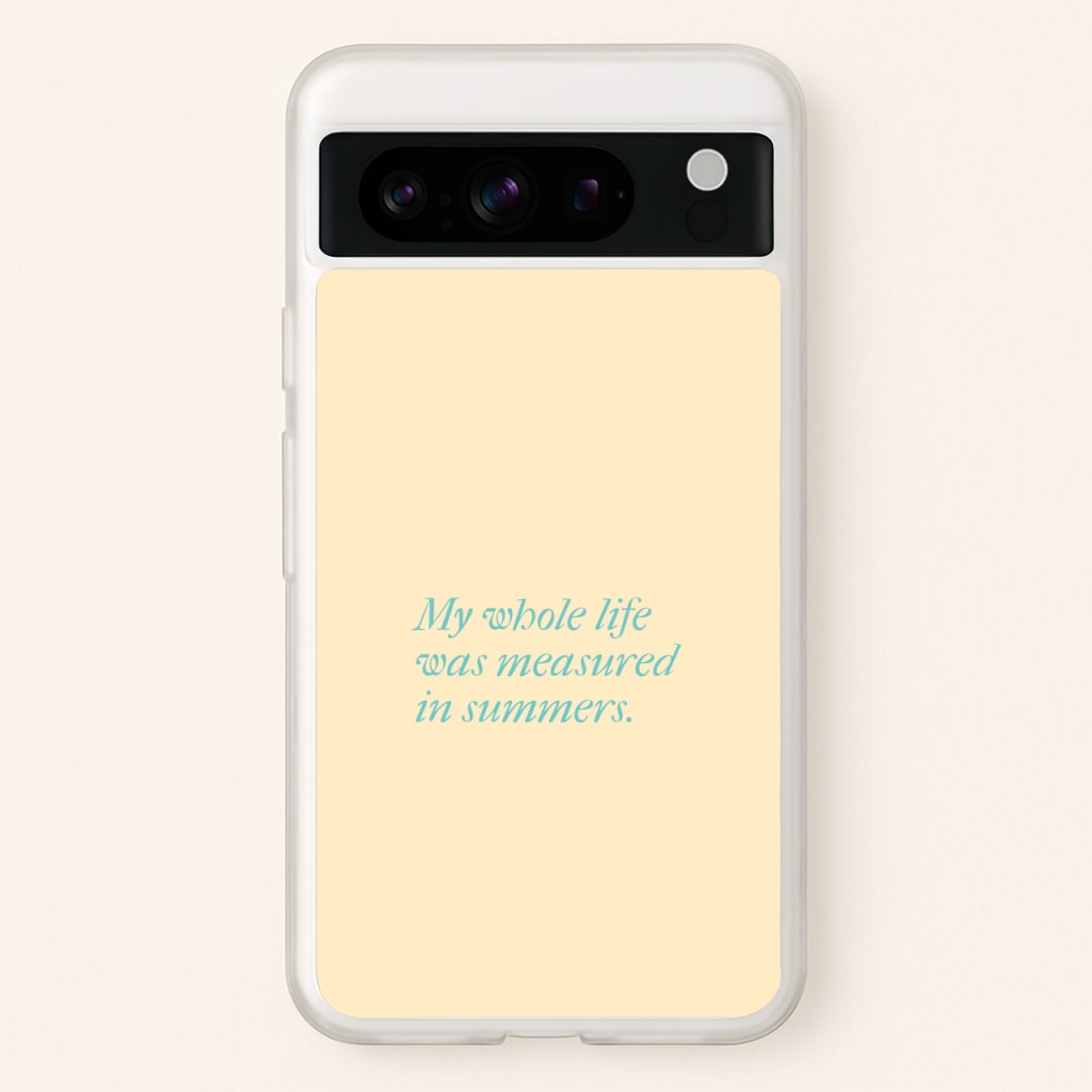 Measured In Summers - The Summer I Turned Pretty Phone Case for Google Pixel 8 Pro