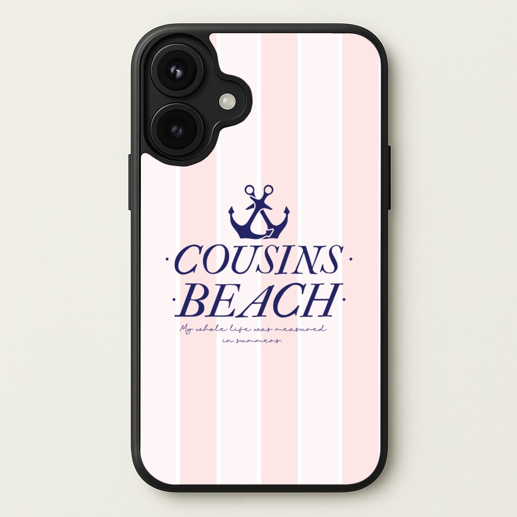 Stripes Cousin Beach Phone Case for iPhone 17