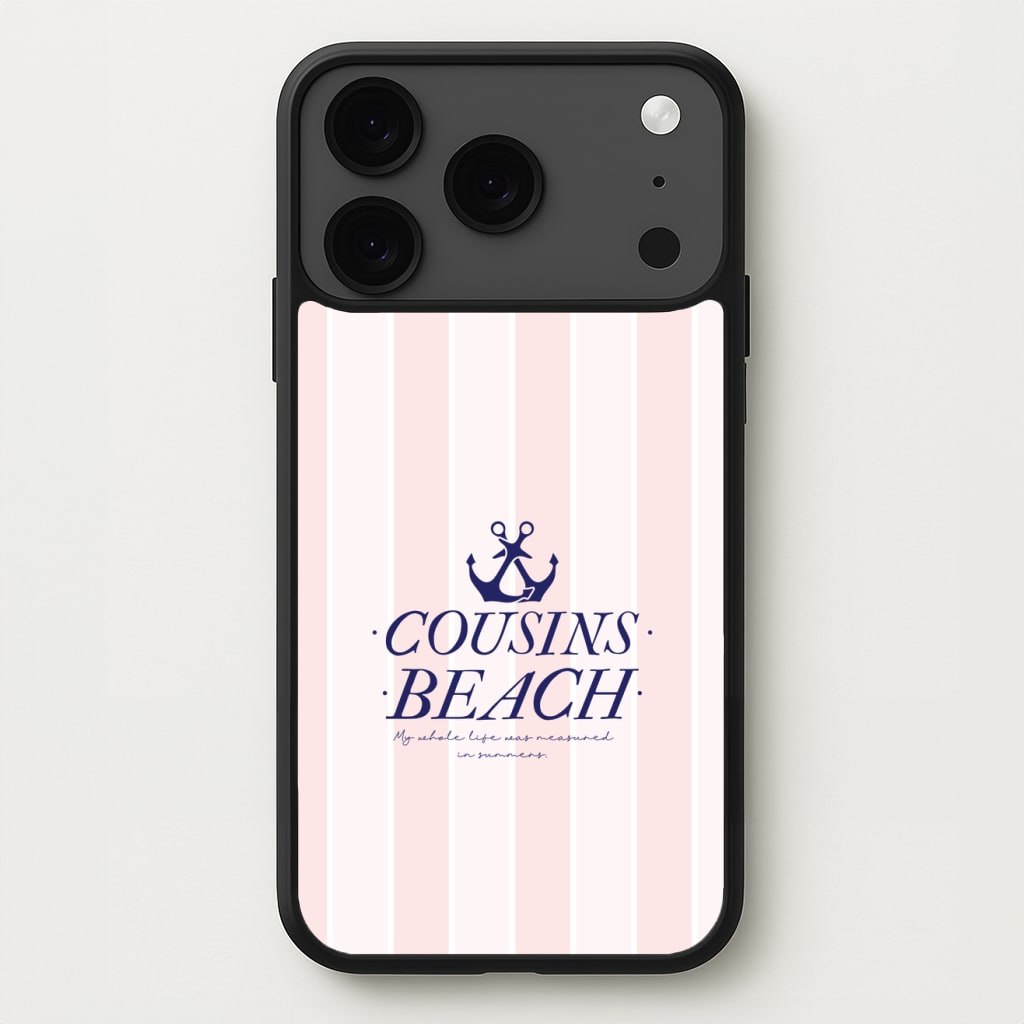 Stripes Cousin Beach Phone Case for iPhone 17 Pro