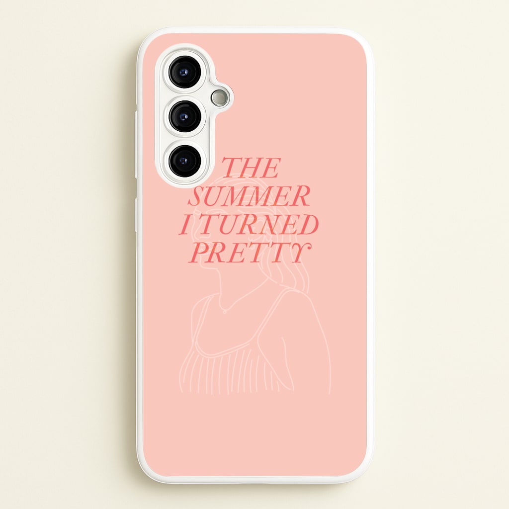 TSITP Belly Outline - The Summer I Turned Pretty Phone Case for Galaxy A54