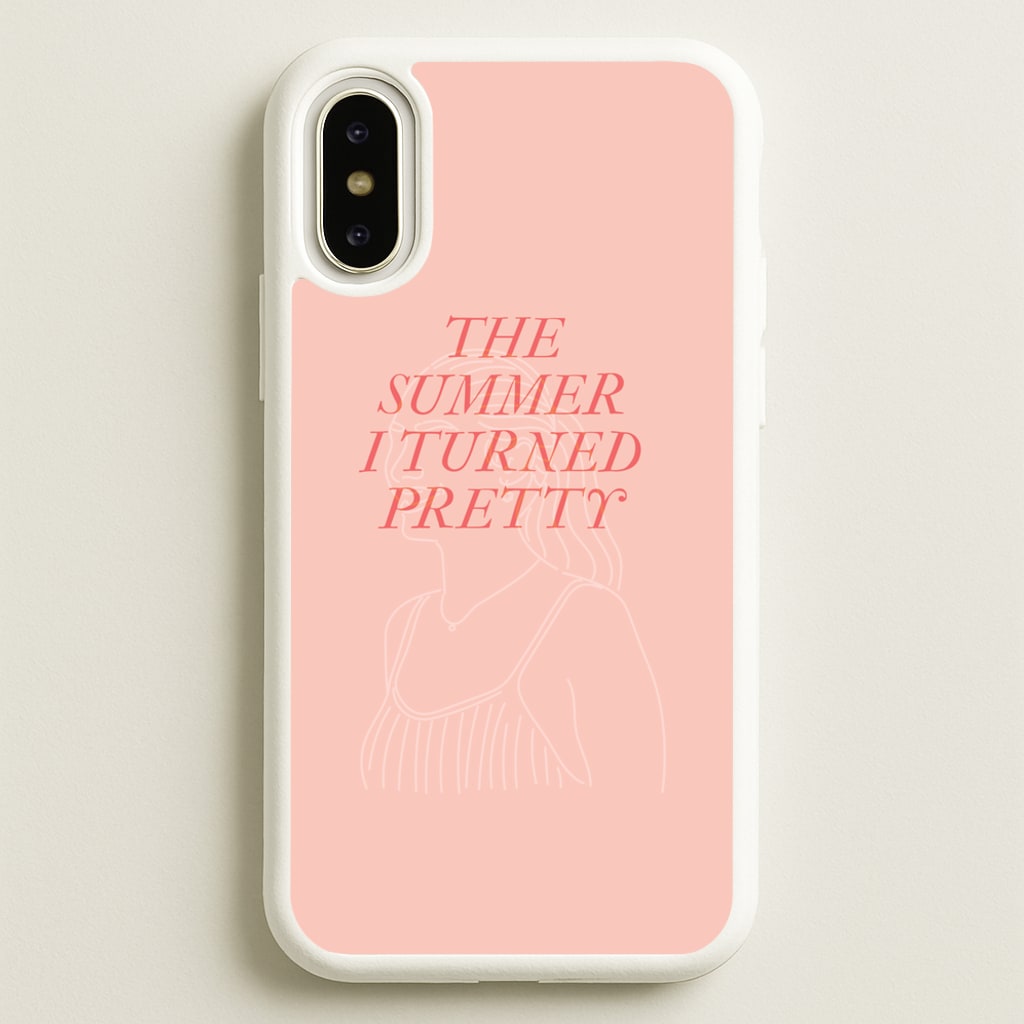 TSITP Belly Outline - The Summer I Turned Pretty Phone Case for iPhone X / XS