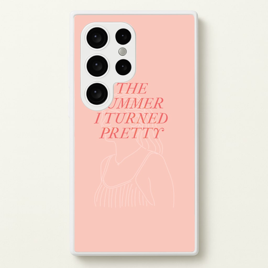TSITP Belly Outline - The Summer I Turned Pretty Phone Case for Galaxy S24 Ultra