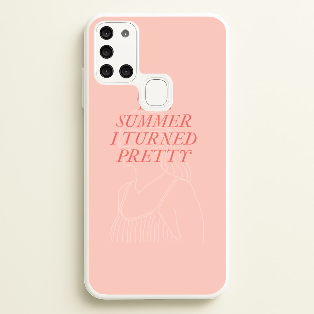 TSITP Belly Outline - The Summer I Turned Pretty Phone Case for Galaxy A21s