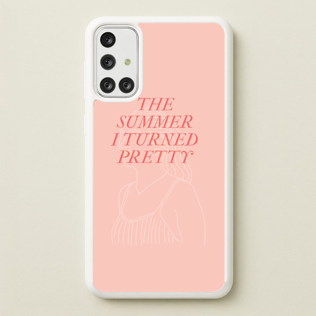 TSITP Belly Outline - The Summer I Turned Pretty Phone Case for Galaxy A71