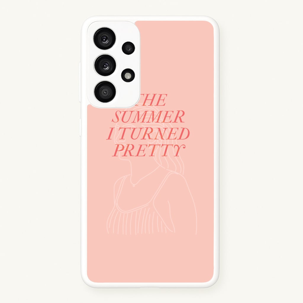 TSITP Belly Outline - The Summer I Turned Pretty Phone Case for Galaxy A33