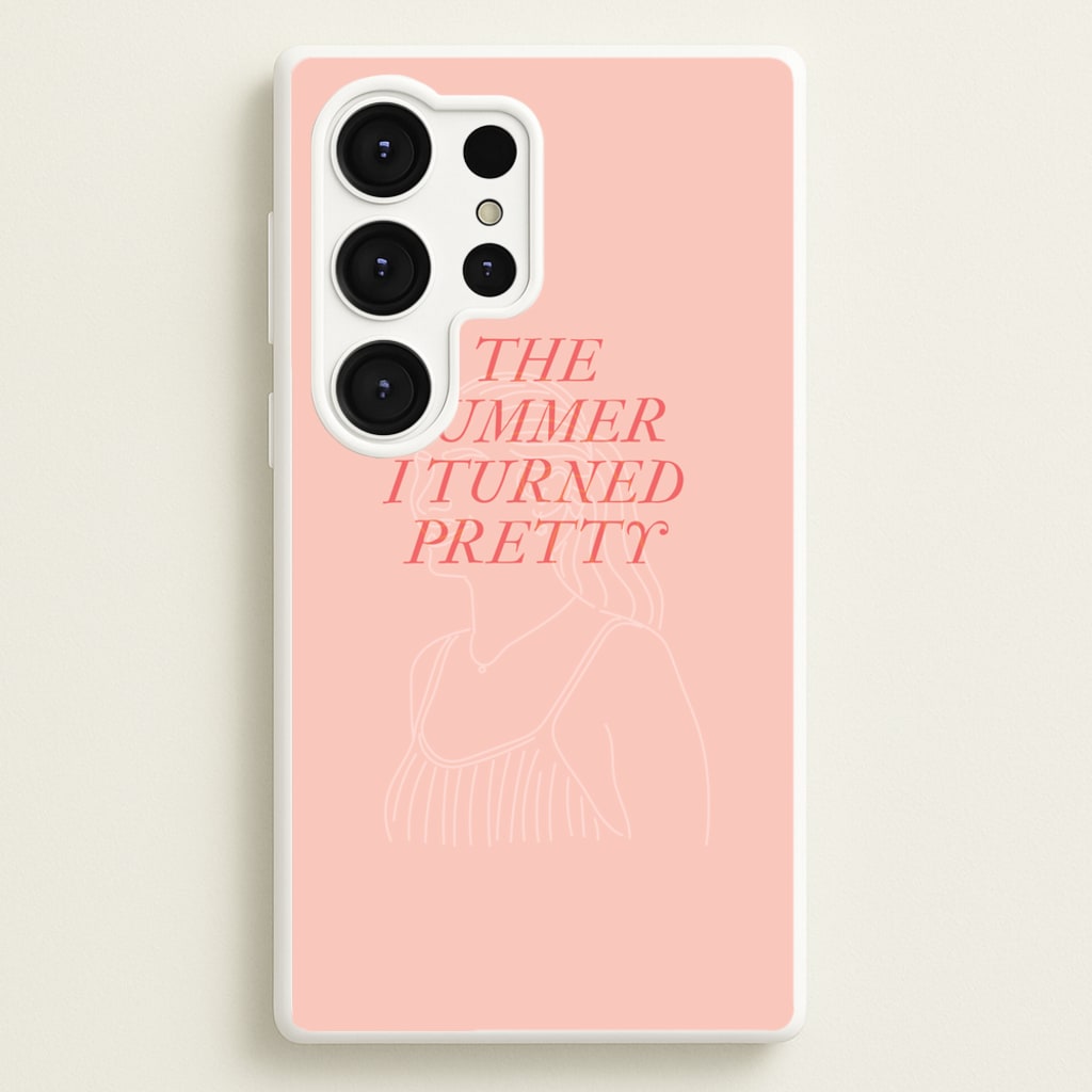 TSITP Belly Outline - The Summer I Turned Pretty Phone Case for Galaxy S25 Ultra