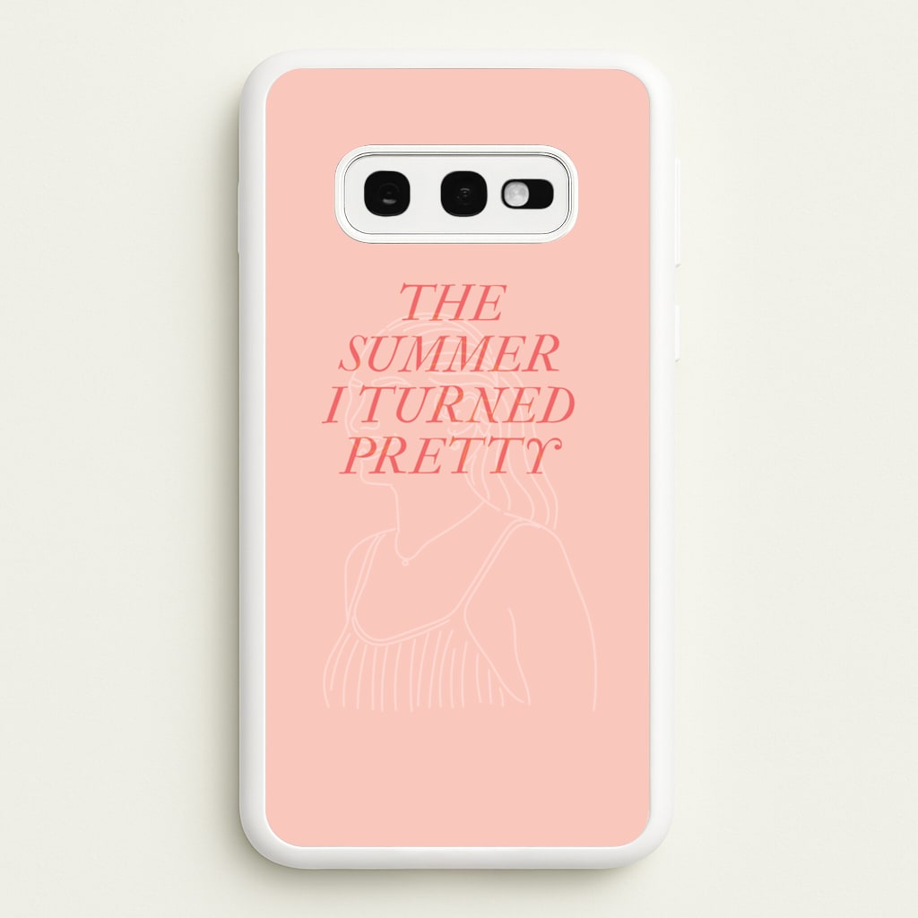 TSITP Belly Outline - The Summer I Turned Pretty Phone Case for Galaxy S10e