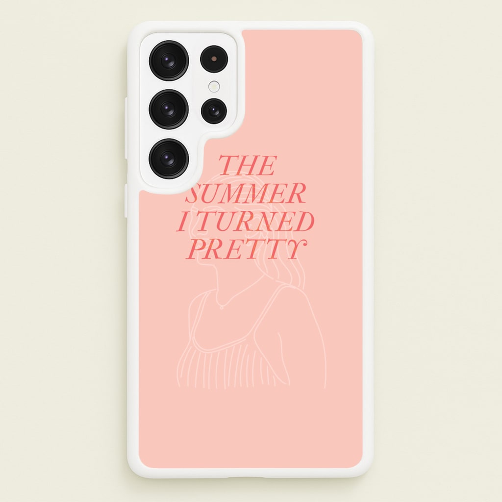 TSITP Belly Outline - The Summer I Turned Pretty Phone Case for Galaxy S22 Ultra
