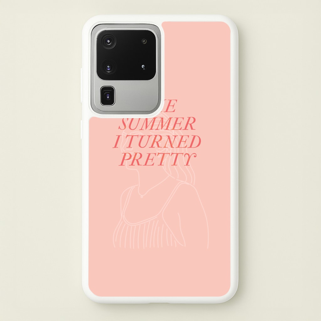 TSITP Belly Outline - The Summer I Turned Pretty Phone Case for Galaxy S20 Ultra