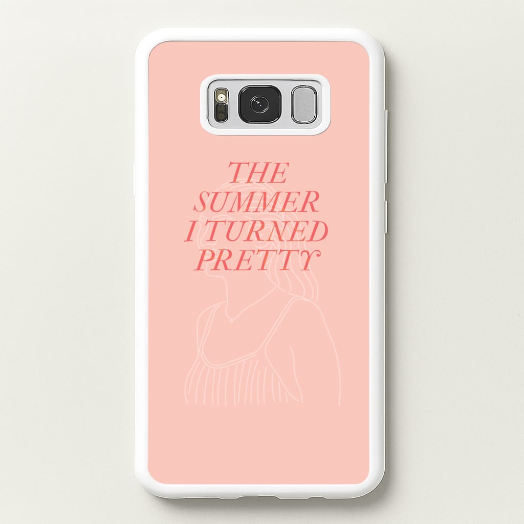 TSITP Belly Outline - The Summer I Turned Pretty Phone Case for Galaxy S8 Plus