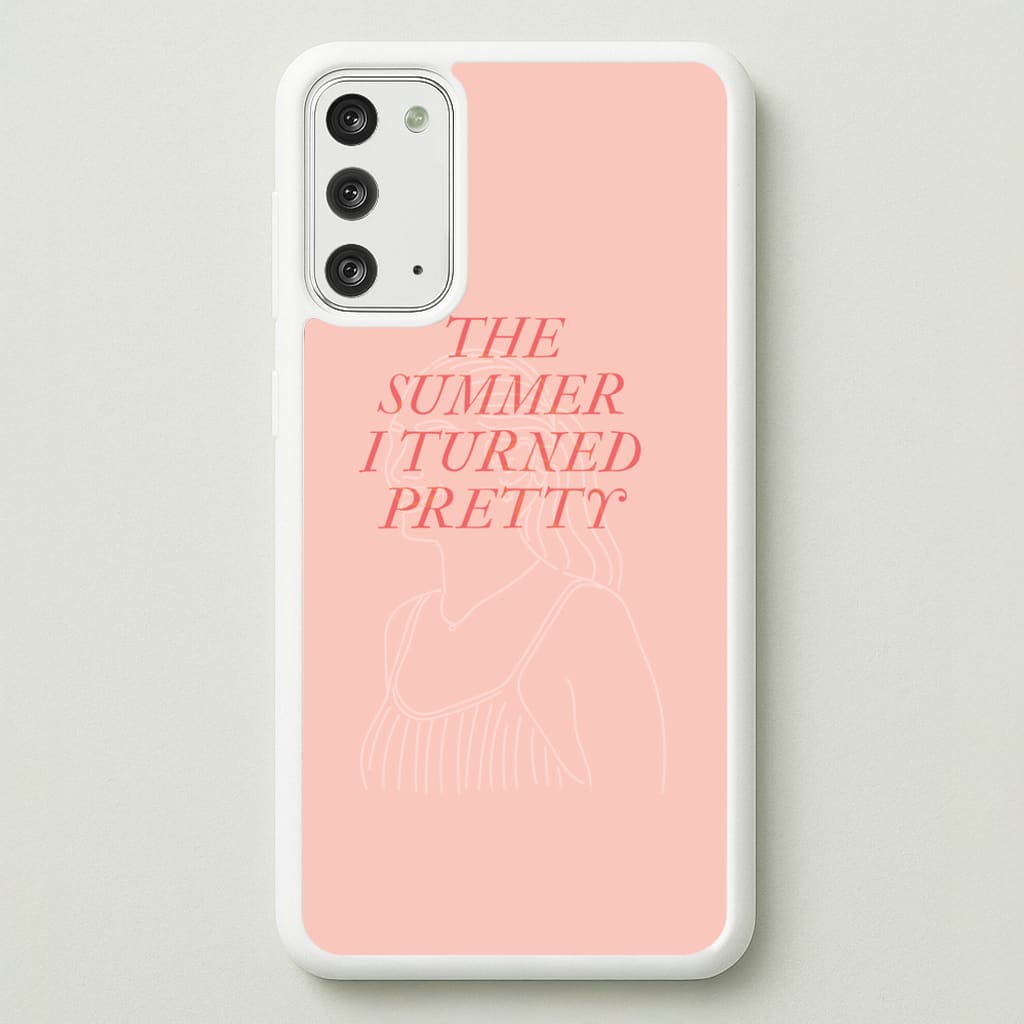 TSITP Belly Outline - The Summer I Turned Pretty Phone Case for Galaxy Note 20