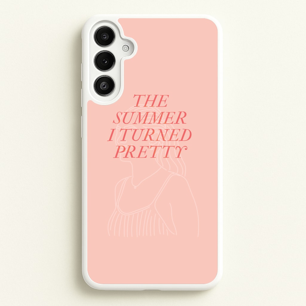 TSITP Belly Outline - The Summer I Turned Pretty Phone Case for Galaxy A34