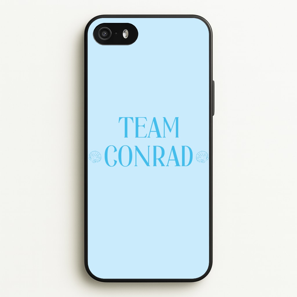 Seashells Team Conrad - The Summer I Turned Pretty Phone Case for iPhone 5 / 5s / SE 2016