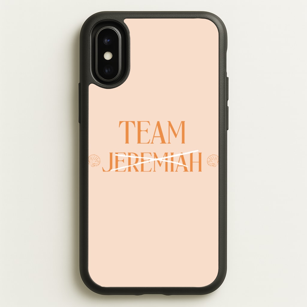 Seashells Team Jeremiah - The Summer I Turned Pretty Phone Case for iPhone X / XS