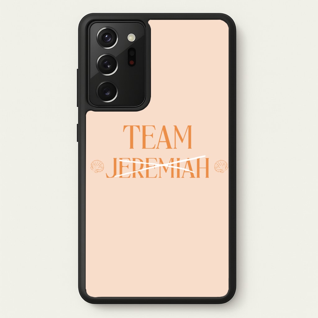 Seashells Team Jeremiah - The Summer I Turned Pretty Phone Case for Galaxy Note 20 Ultra