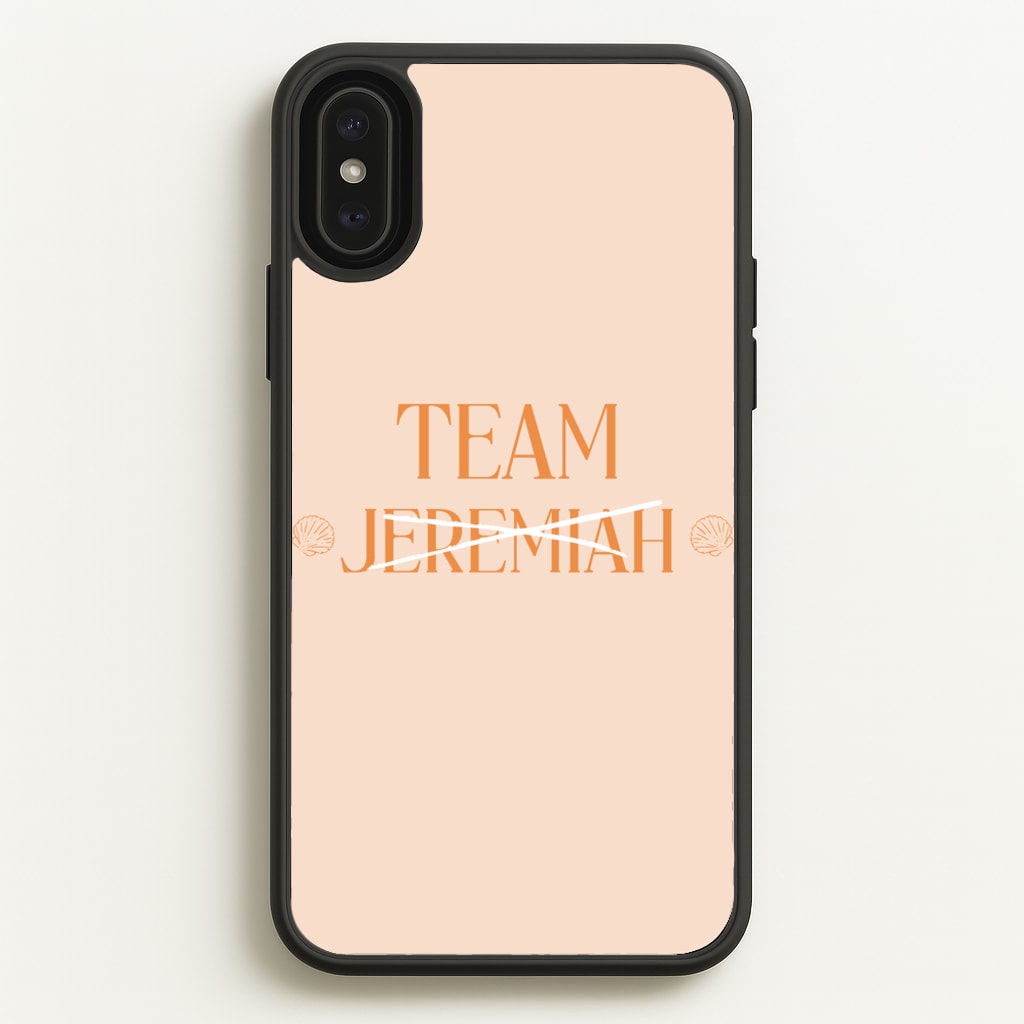 Seashells Team Jeremiah - The Summer I Turned Pretty Phone Case for iPhone XS Max