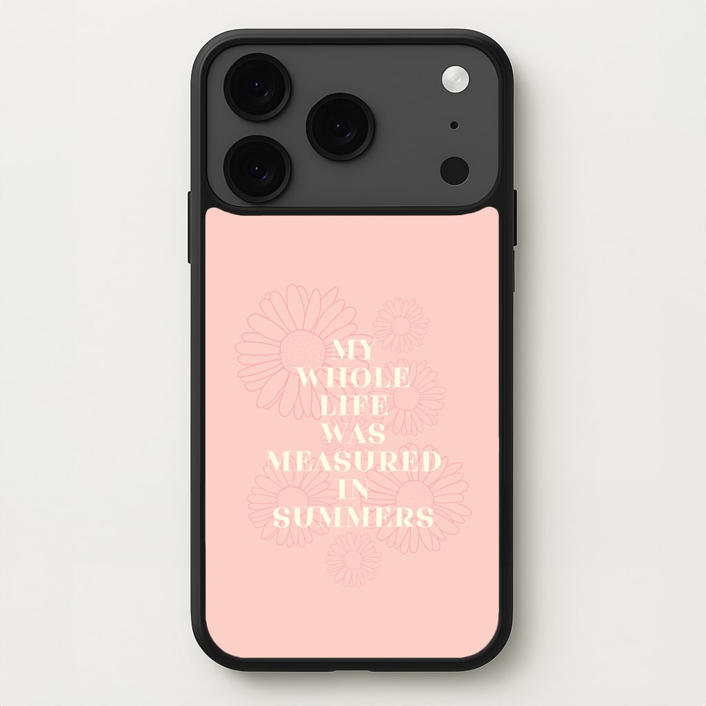 Dasies Quote Phone Case for iPhone 17 Pro Max
