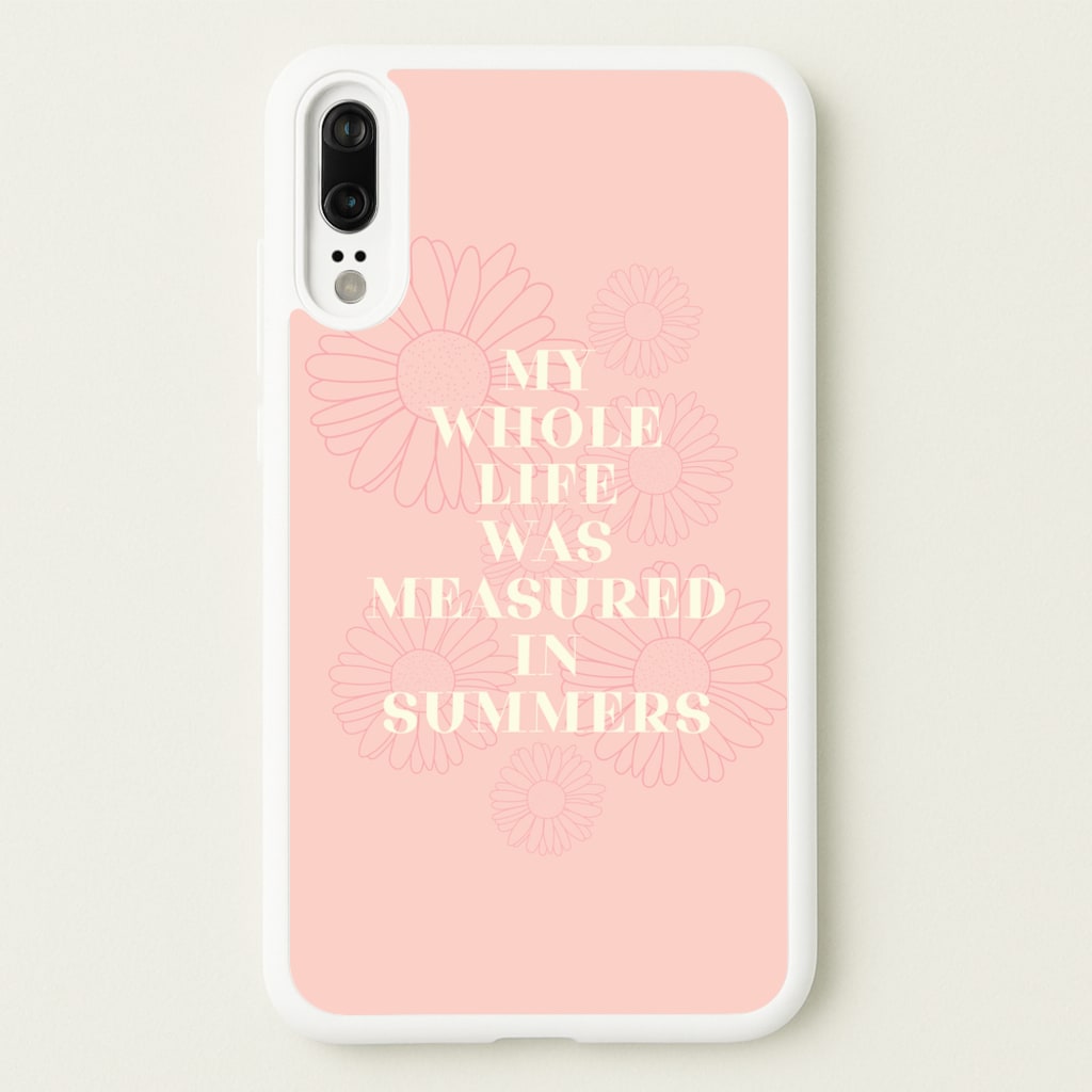 Dasies Quote - The Summer I Turned Pretty Phone Case for Huawei P20