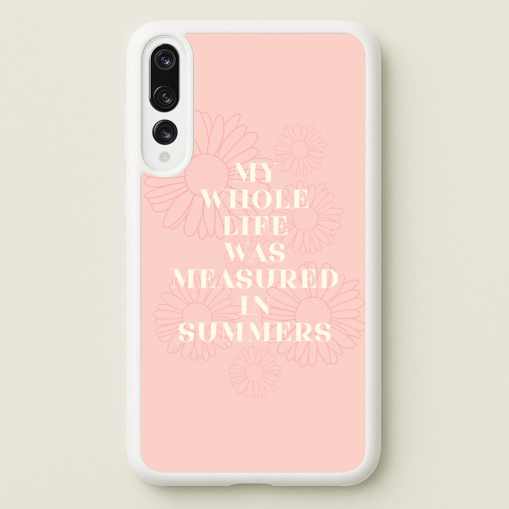 Dasies Quote - The Summer I Turned Pretty Phone Case for Huawei P20 Pro