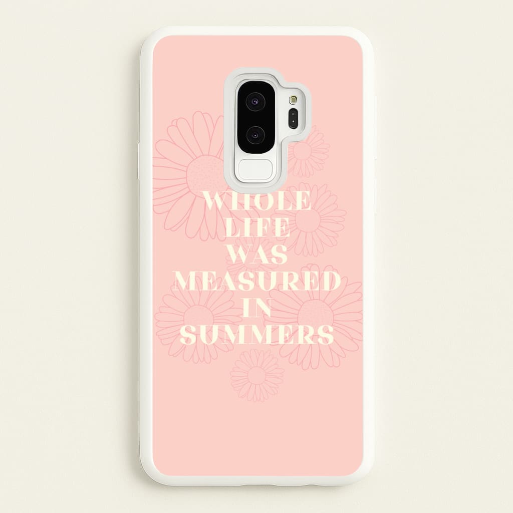 Dasies Quote - The Summer I Turned Pretty Phone Case for Galaxy S9 Plus